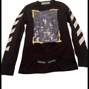 Off-white long sleeve t-shirt